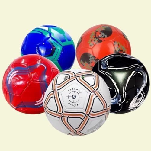 Bola futebol tamanho oficial campo tamanho 5 colorida