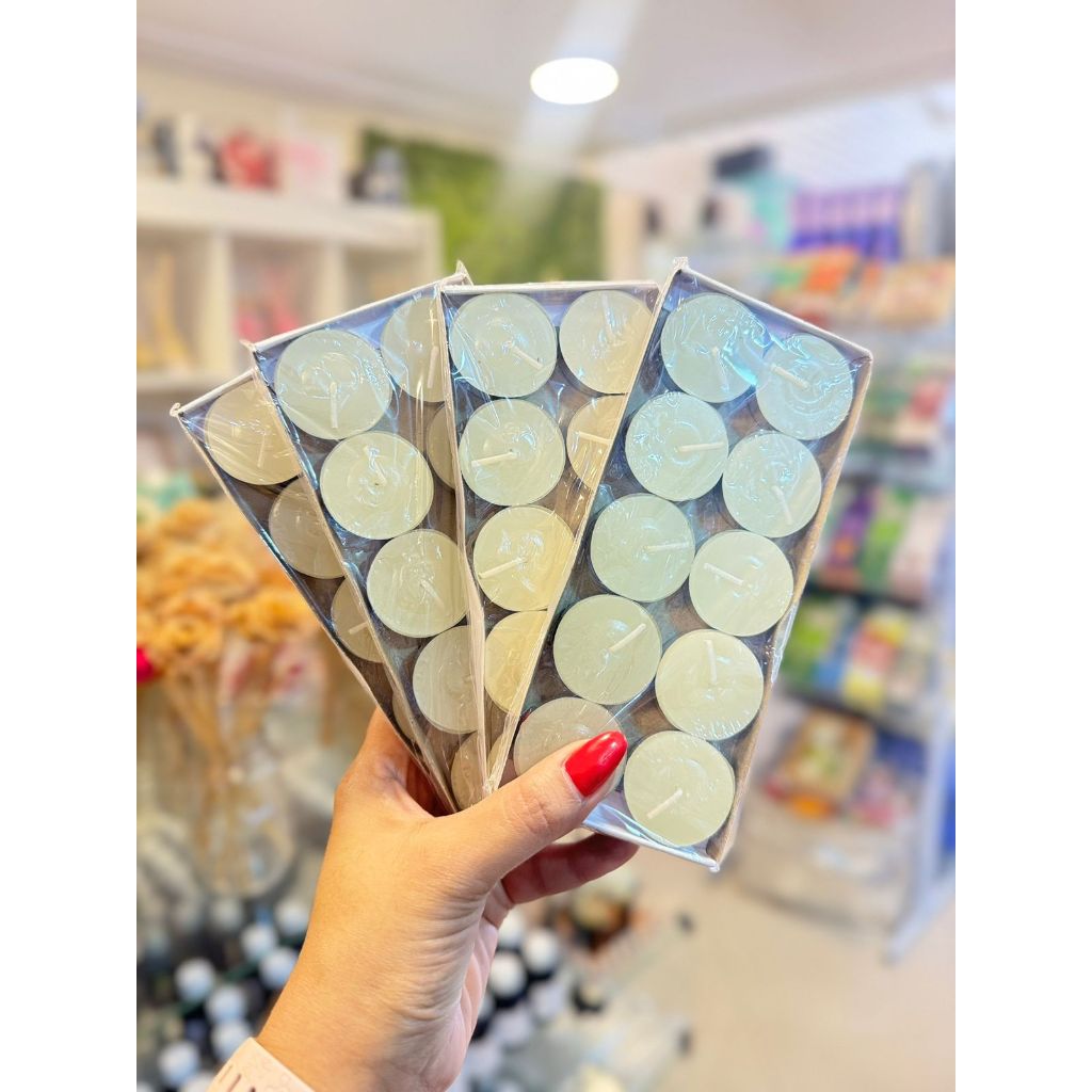 Kit Com10 Velas Para Rechaud (Richo / Recho) com Alumínio Na Base