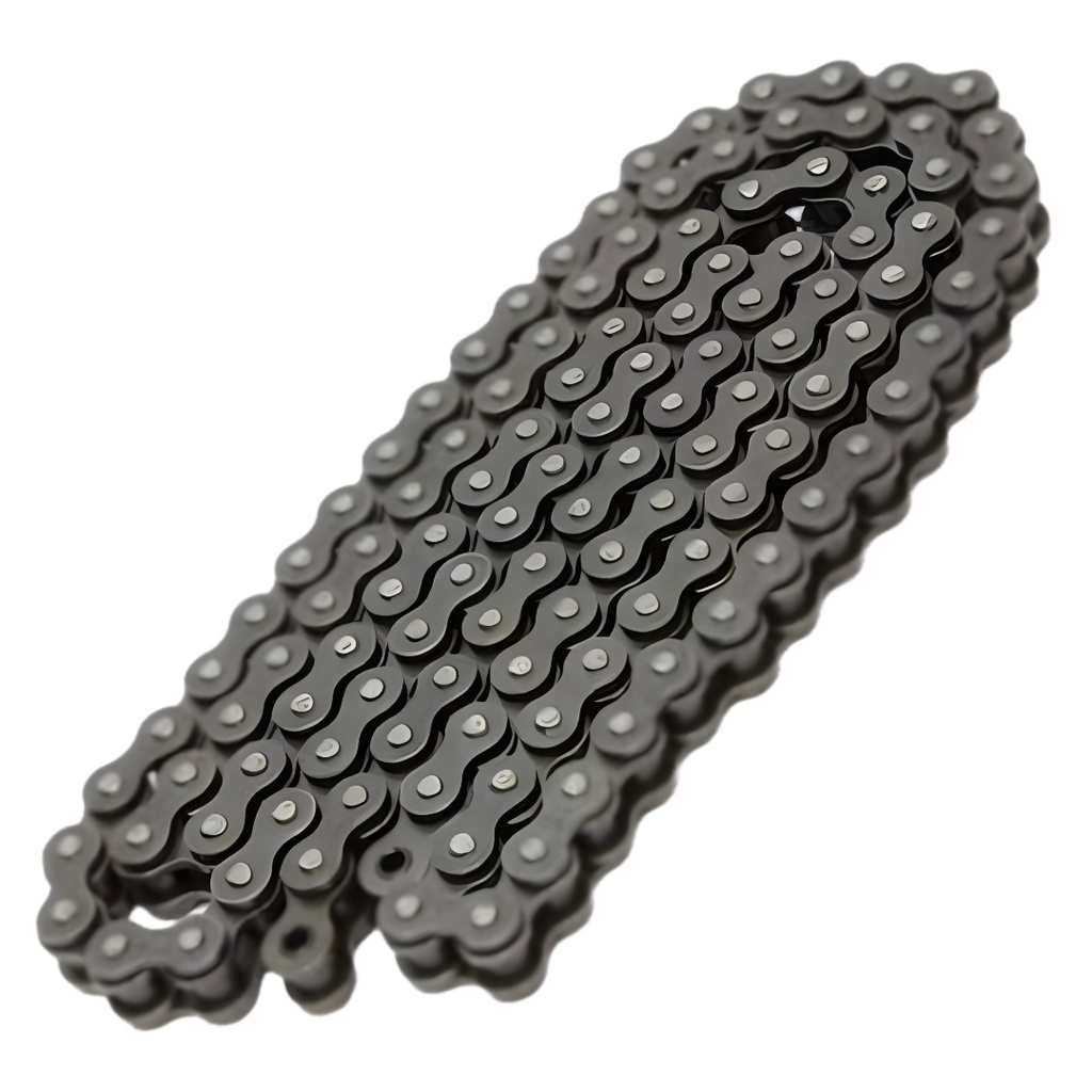 Corrente Bicicleta Motorizada 420h 110L Reforçada Moby Moskito 49cc 66cc 80cc Bike Bikelete Moskito Bicimoto 2t
