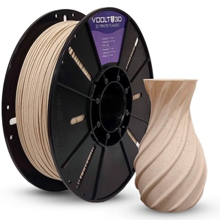Voolt3D Filamento PLA Stone Crema Marfil 1Kg 1,75mm para Impressora 3D FDM em Oferta na Shopee