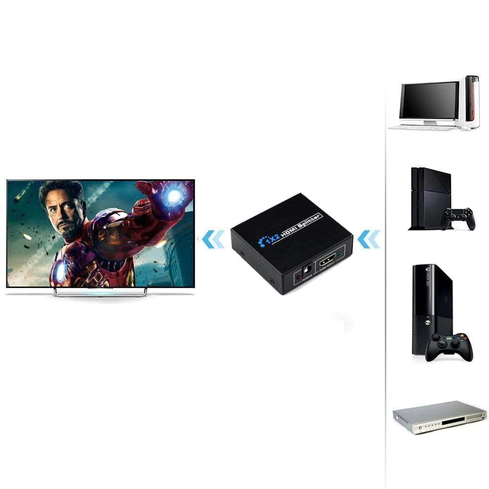 Splitter HDMI 1X2 Full HD Ativo