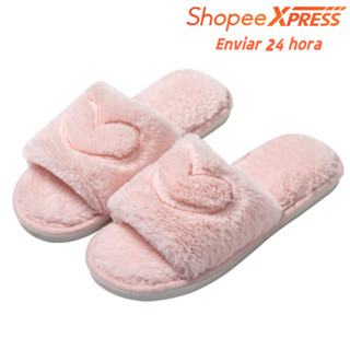 Pantufa Aberto  Luxo Chinelo Da Casa Para Menina  Inverno Novo Modelo   PV135  Macio Super...