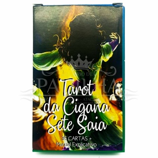 Tarot Da Cigana Sete Saias Com 36 Cartas + Manual em Oferta na Shopee