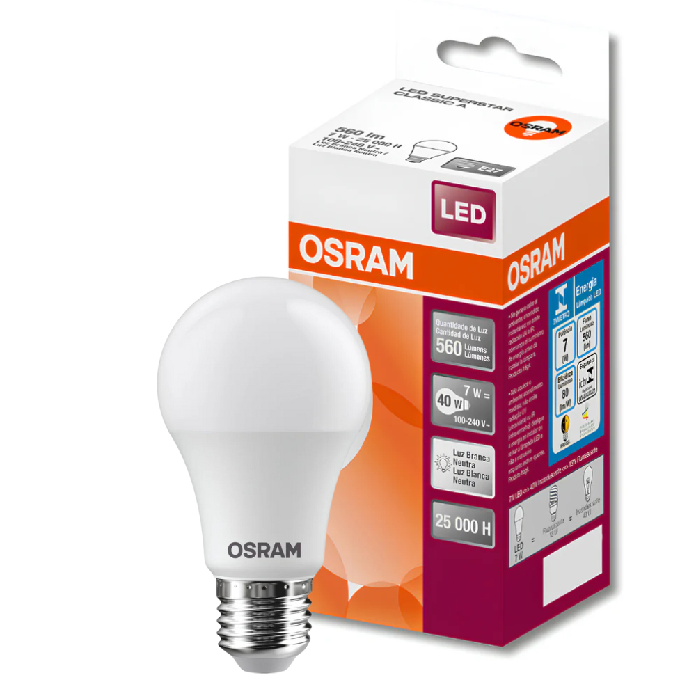 Lâmpada Osram E27: Onde Comprar | BuscaProdutos