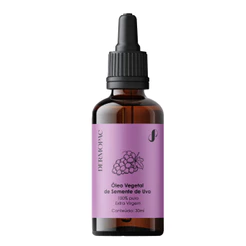 Óleo Vegetal Semente De Uva 100% Puro Natural Dermopac