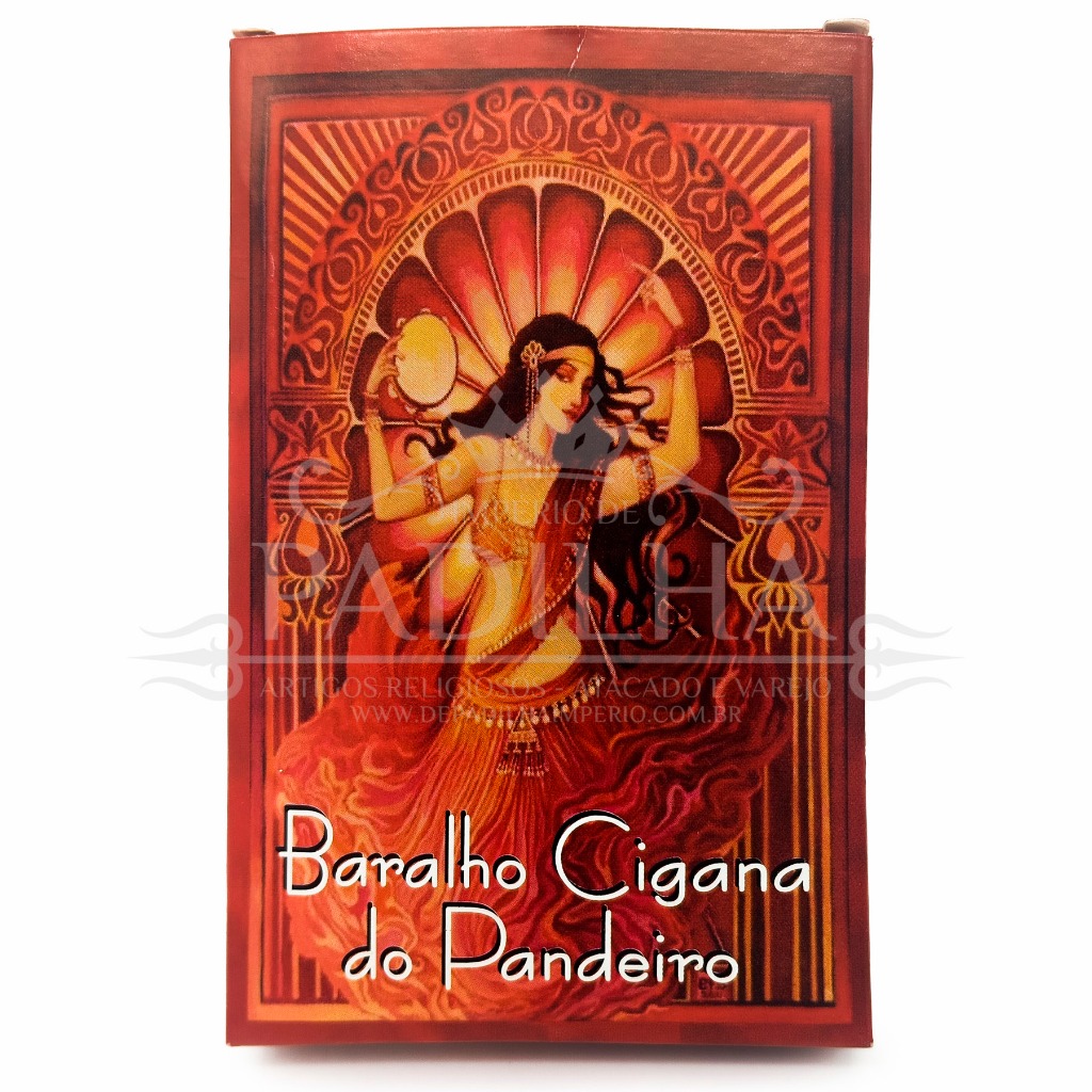 Tarot Baralho Cigana Do Pandeiro Com 36 Cartas + Manual