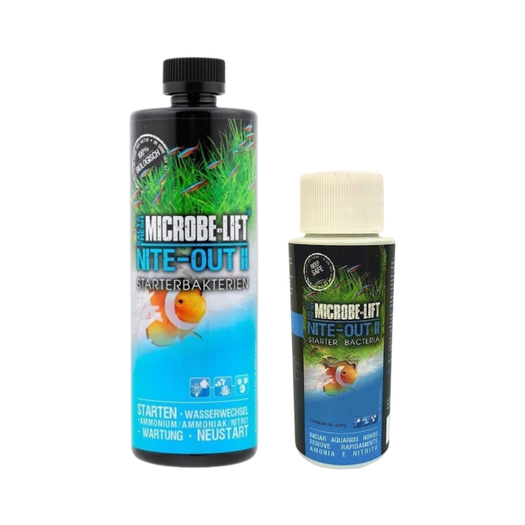 Nite Out II Para Aquários 118ml ou 60ml Microbe-lift