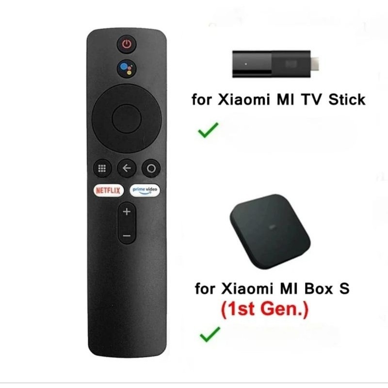 Controle Remoto Compatível Para Xiaomi Mi Box S 4k Com Voz( Novo Modelo)