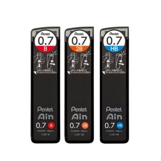 Grafite Ain 0.7mm C287 C/40 PENTEL em Oferta na Shopee