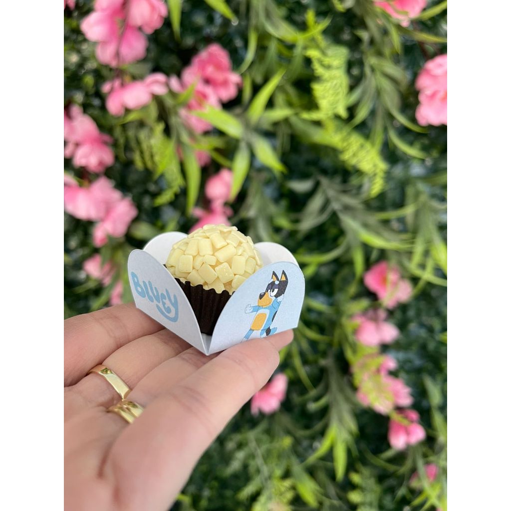 Forminha para Doces - Forminhas para Docinhos Personalizadas - Forminhas Personalizadas Bluey
