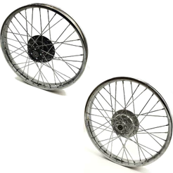 Roda Dianteira Completa+Rolamento+Raios 4mm-Honda Xlr 125/Nx 150/Nx 200/Xr 200