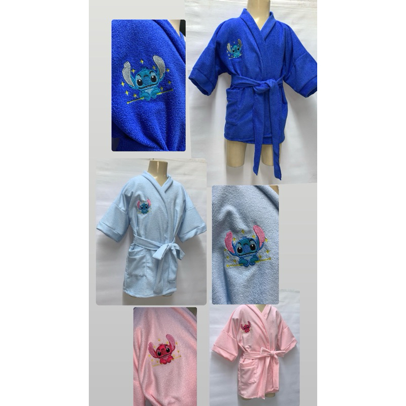 Roupão Infantil extra macio De Banho Piscina Felpudo Infantil- Juvenil Atoalhado