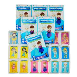 24 CX Jogo memória Frozen + Princesas lembrancinha aniversário Festa em Oferta na Shopee