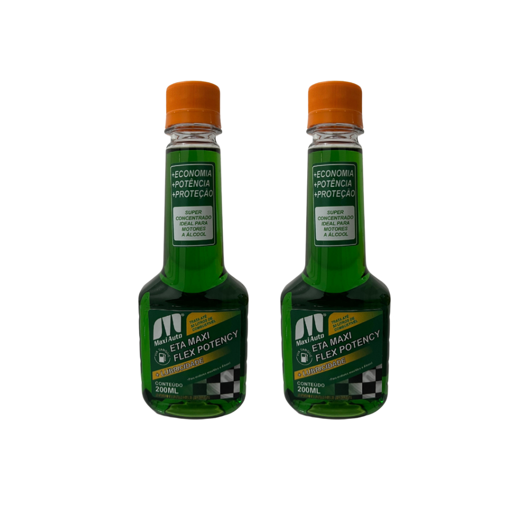 2 Aditivo De Combustivel Etanol Maxi Auto 200ml em Oferta na Shopee
