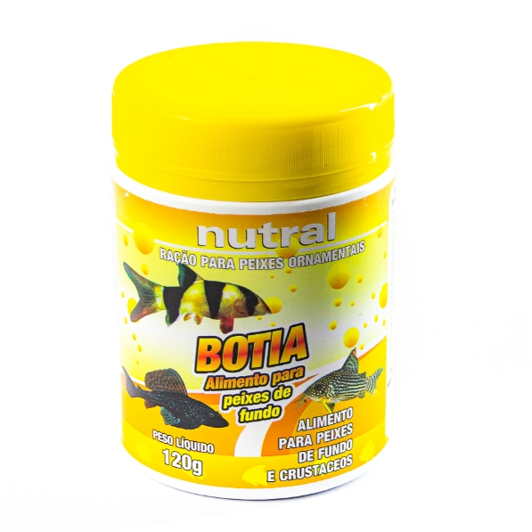 Ração Nutral Para Peixes De Fundo Botia 120g