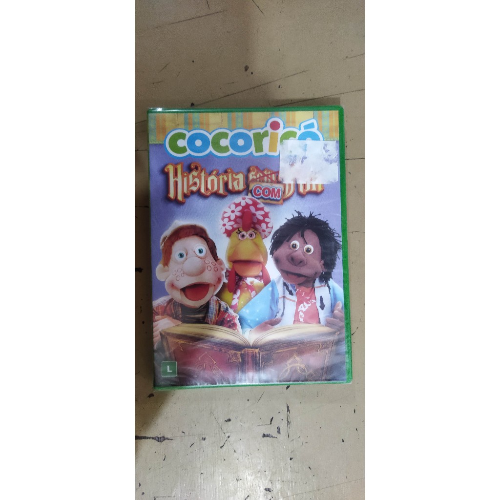 DVD Cocoricó História com Fim (Lacrado)