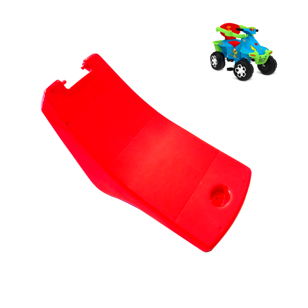 Assento Vermelho Banco Quadriciclo Smart Quad Bandeirante Azul 1221 HNR