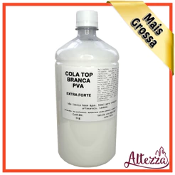 Cola Branca PVA Escolar Artesanato Universal Alta Performace Multiuso 1KG