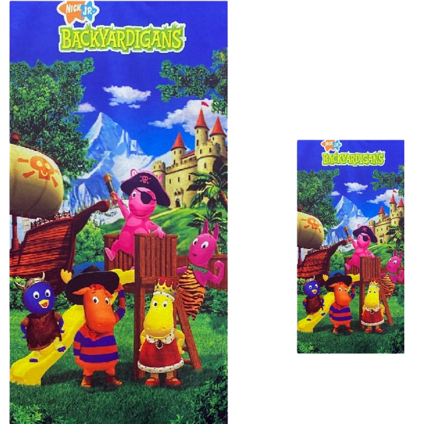 Toalha de Banho infantil felpuda Backyardigans - Ótima Qualidade