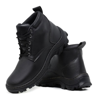 Bota Coturno Masculino 100% mais Conforto no Dia a Dia em Oferta na Shopee