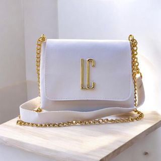 Bolsa lateral e ombro pequena com alça e corrente promoção em Oferta na Shopee