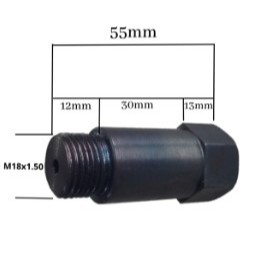 Prolongador / Espaçador / Adaptador / Extensor / Alongador de Sonda Lambda Coletores Esportivos M18x1.5x50mm