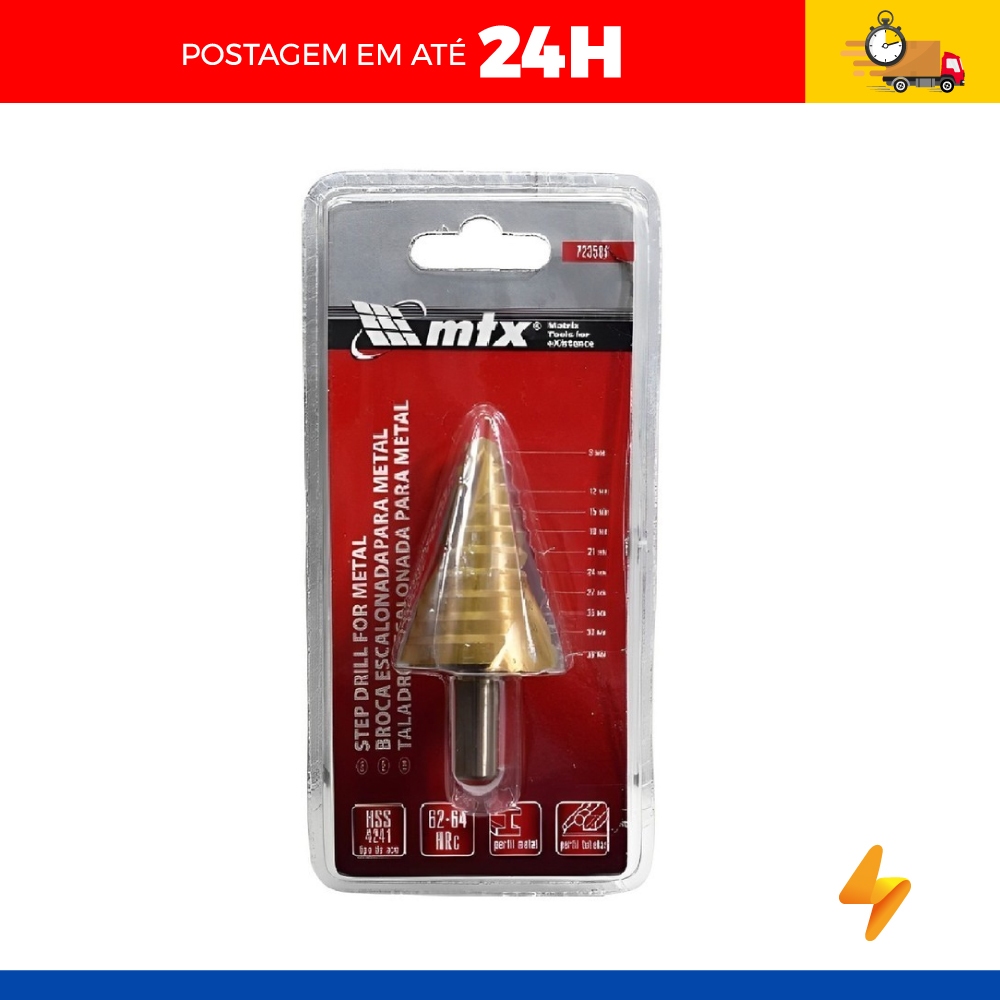 Broca Escalonada Mtx: Onde Comprar | BuscaProdutos