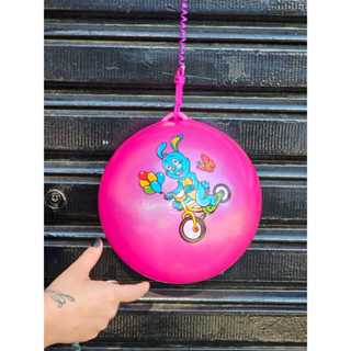 Bolas Vinil com Cordão Cores e Desenhos Sortidos em Oferta na Shopee