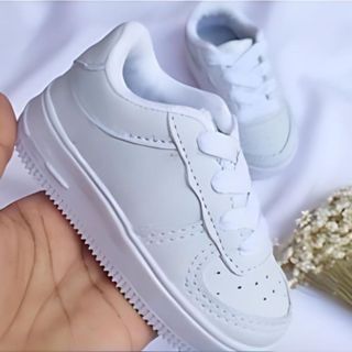 Tênis Infantil Branco Confortável - Unissex 18 ao 34 | Promoção e Envio Imediato em Oferta na Shopee
