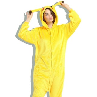 Pijama Pikachu Cosplay Kigurumi Adulto e Infantil Muito Fofinho em Oferta na Shopee