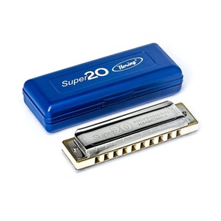 Gaita De Boca Diatônica Hering Harmônica Super 20 Dó 8020c em Oferta na Shopee