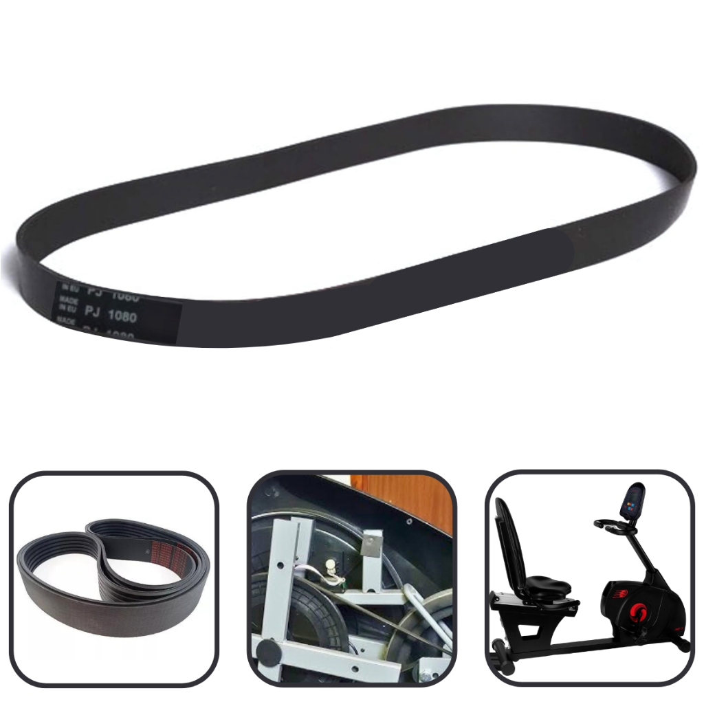 Correia Micro V Elíptico e Bicicleta Ergométrica Embreex 6PJ-1080