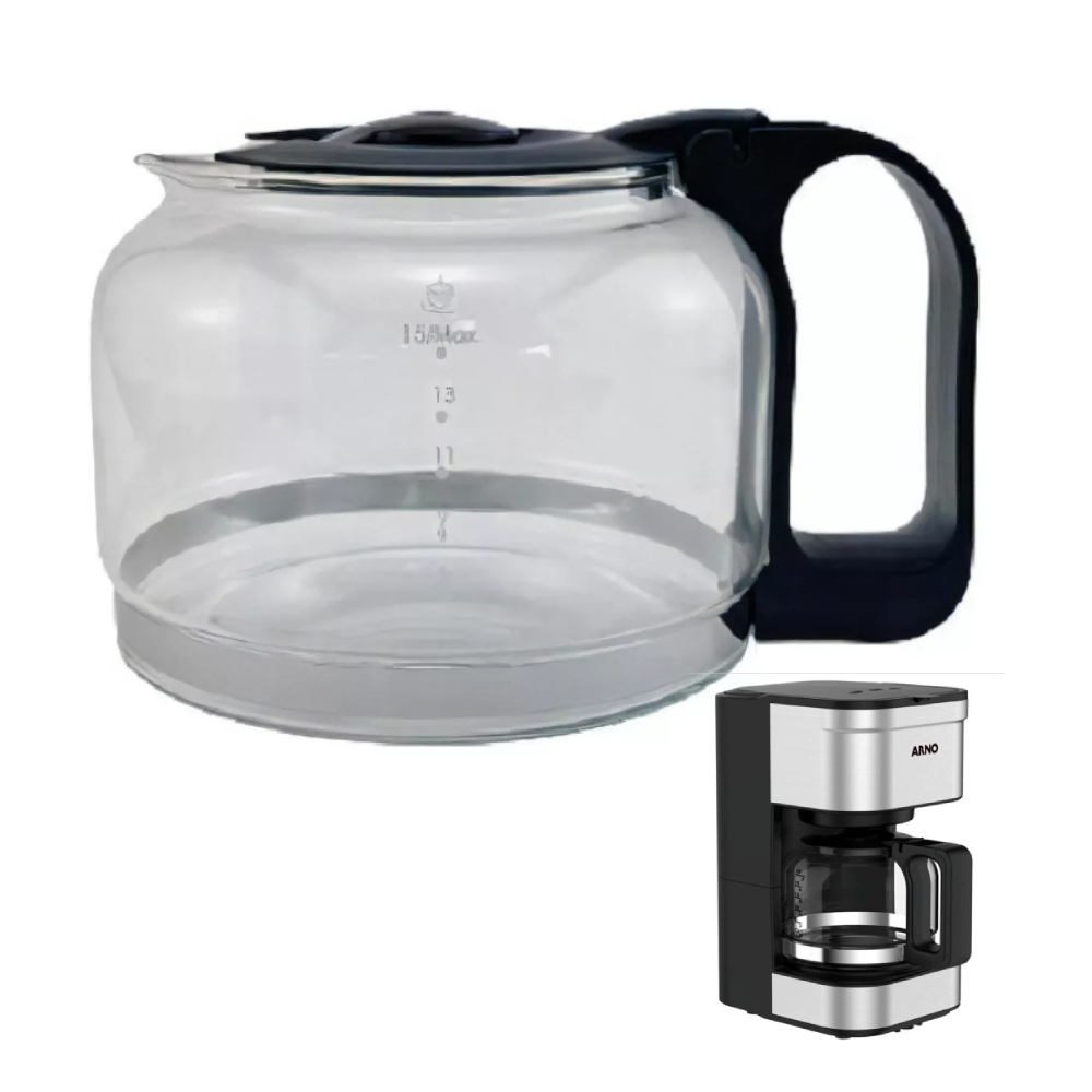 Jarra Para Cafeteira Arno Preferita CFPF 18 Xícaras em Oferta na Shopee