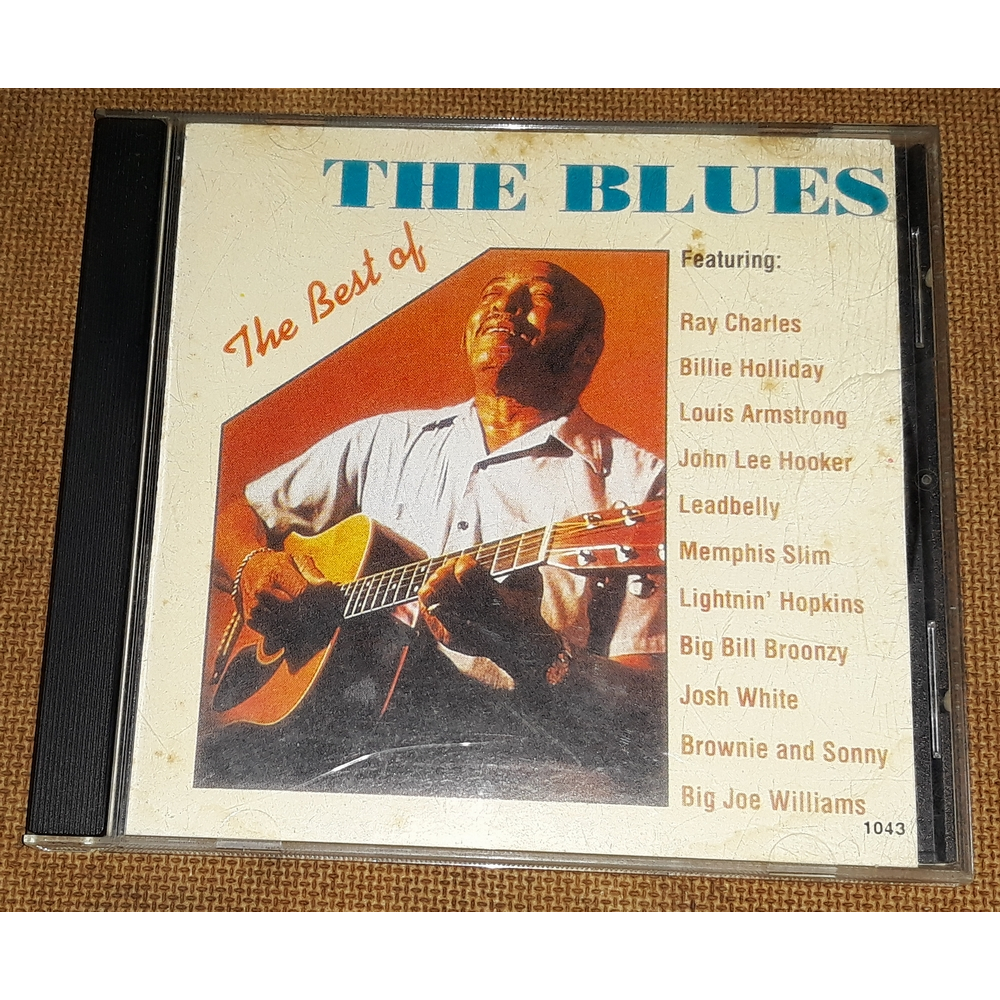 CD The best of The Blues - Ray Charles Leadbelly John Lee Hooker Louis Armstrong Memphis Slim Big Bill Broonzy Brownie & Sonny Lightnin' Hopkins Billie Holiday Big Joe Williams