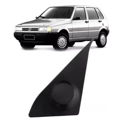 Acabamento Retrovisor Fiat Uno 2000 A 2003 4 Portas Fixo Lado Esquerdo
