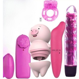 Kit Sex Shop 4 Itens – Vibrador Porquinho, Bullet, Personal e Estimulador Golfinho em Oferta na Shopee