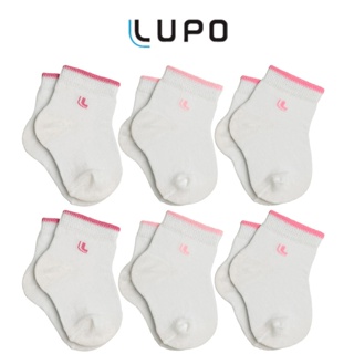 Lupo Kit 6 Pares de Meias Infantil Baby Femenino em Oferta na Shopee