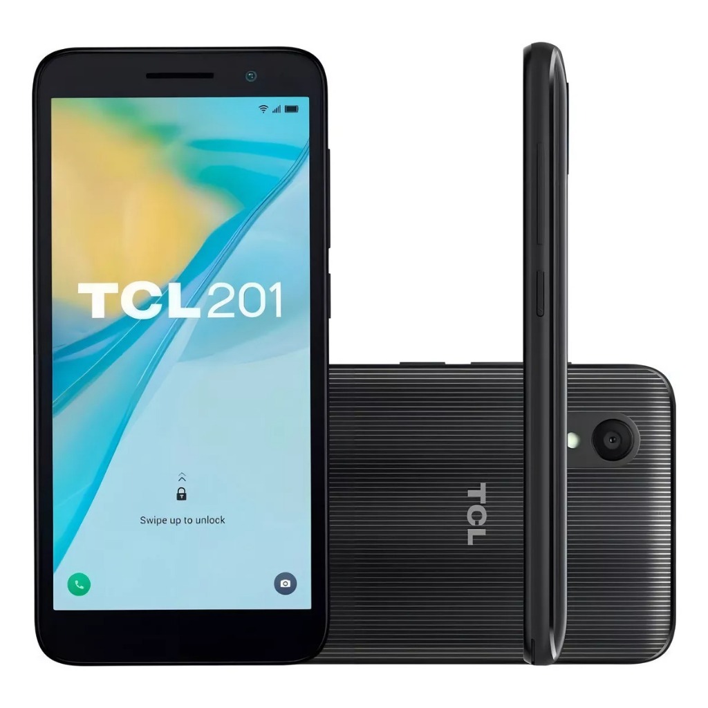 celular Smartphone Tcl L201 32gb Quad Core Tela 5 Camera 5 Mp Preto original + nota fiscal