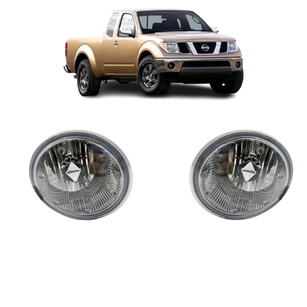 Par Farol De Milha Com Suporte Frontier Xtrail 2005 A 2009