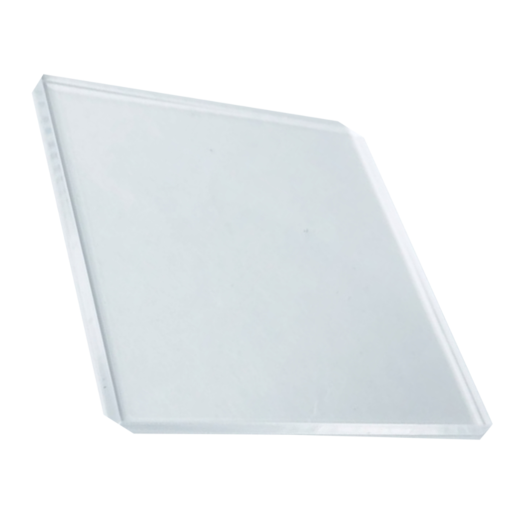 Placa chapa acrílico cristal transparence 28cm X 18cm X 4mm