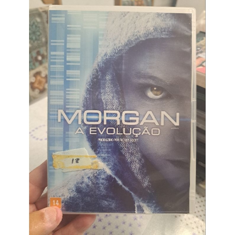 DVD MORGAN A EVOLUÇÃO ridley scott Kate mara ficção