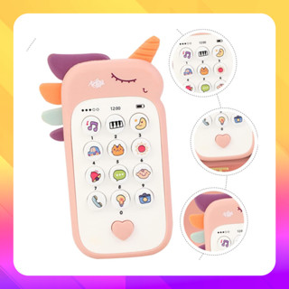 Telefone De Brinquedo Para Bebês Brinquedos Música Luz Som Dormir Com Simulação Crianças Educativo Infantil Led Mordedor em Oferta na Shopee