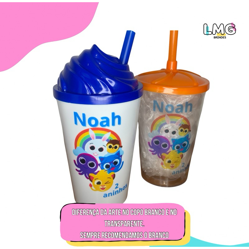 Copo Personalizado Jardim Twister 300ml Todos temas