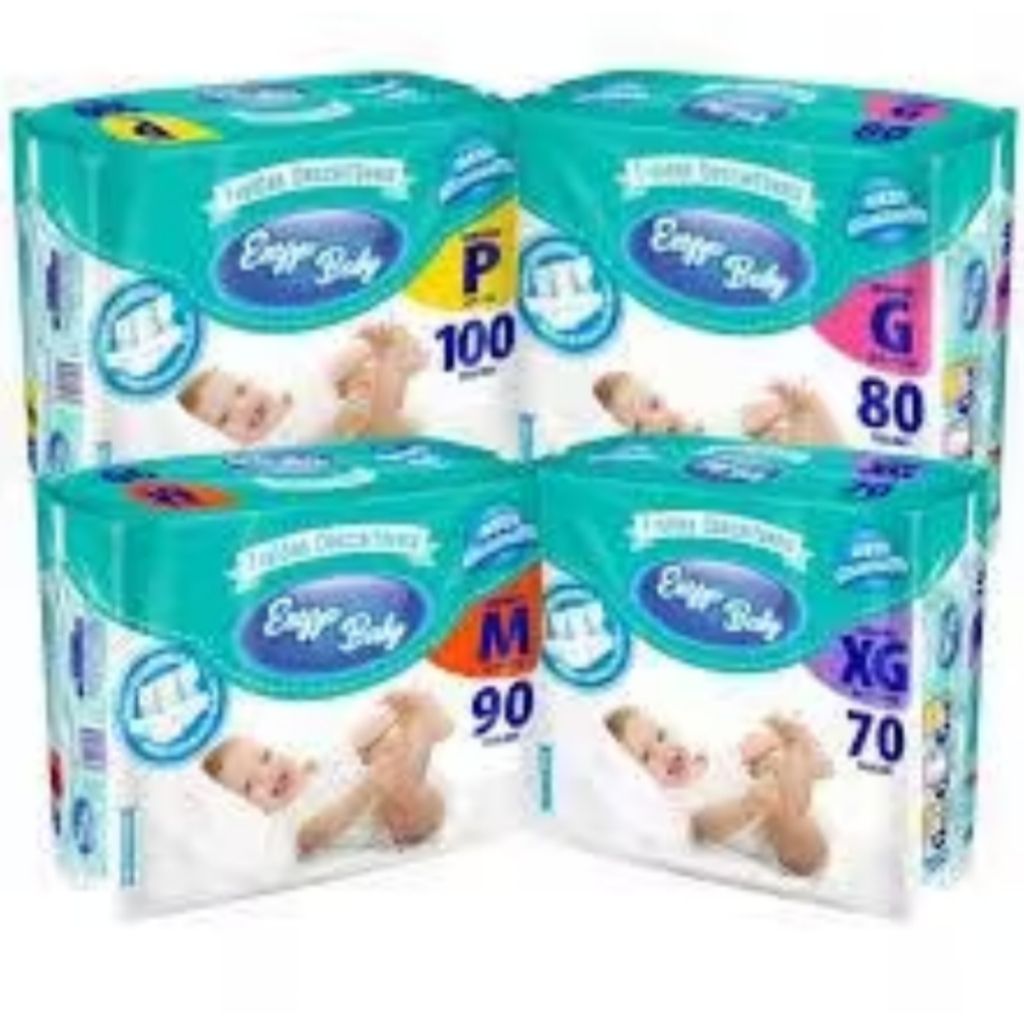 Fralda Enzo Baby Hiper P 100 . M 90 . G 80 . EG 70
