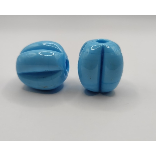 Kit C/ 3 ou 7  Unidades Firma De Murano Pitanga Turquesa