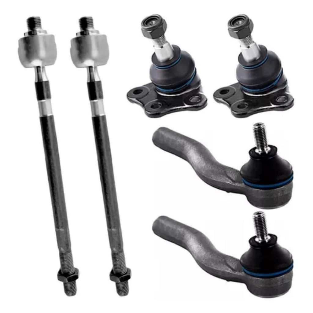 Kit Pivo Terminal E Axial Direção hidráulica Palio Siena Strada Fire