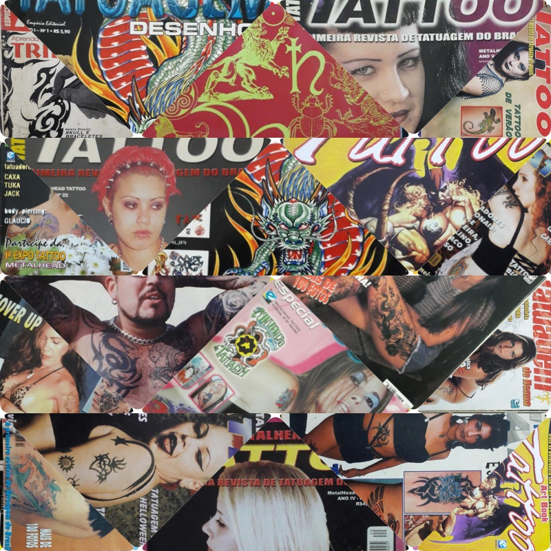 REVISTA: TATTOO- Tatuagem - Metalhead Tattoo- art Book Tattoo