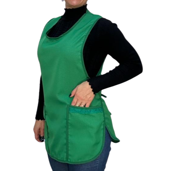 Batas -avental Jaleco Cores Com Bolsos Tamanho 4.7 em Oferta na Shopee