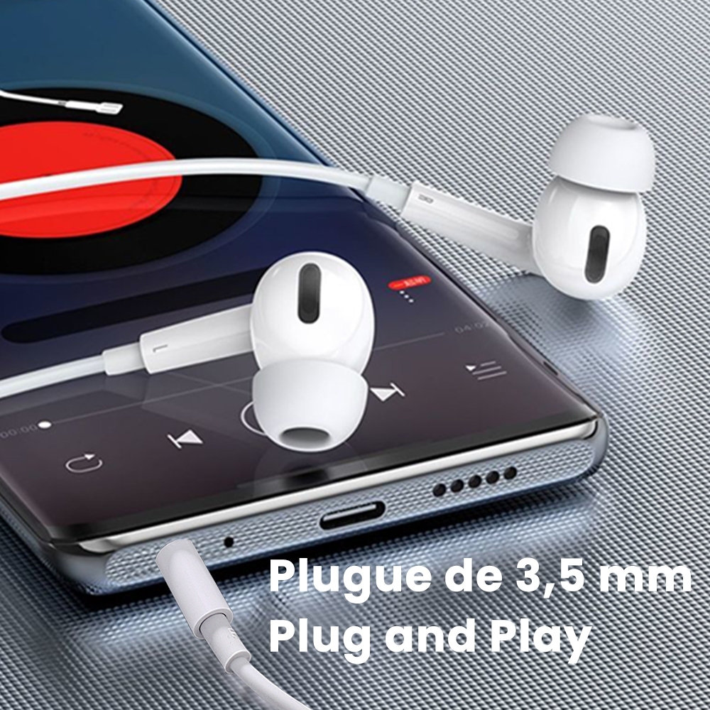 H'maston EJ-36 Fone De Ouvido Macaron Com Fio De Alta Qualidade Fone De Ouvido com fio e microfone — imagem 2 de 2