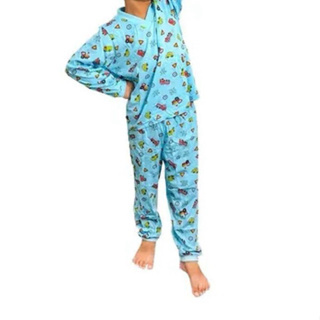 Kit 3 Pijamas Infantil Manga Longa Menino Masculino Atacado Barato 1 ao 7 - PRONTA ENTREGA em Oferta na Shopee